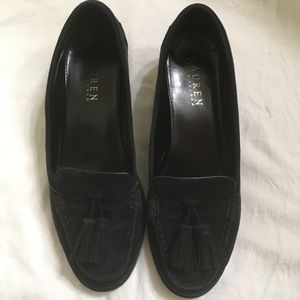 Ralph lauren suede shoes